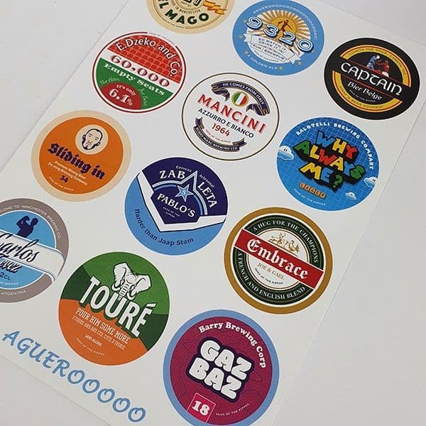 93:20 Edition Beer Mat Print