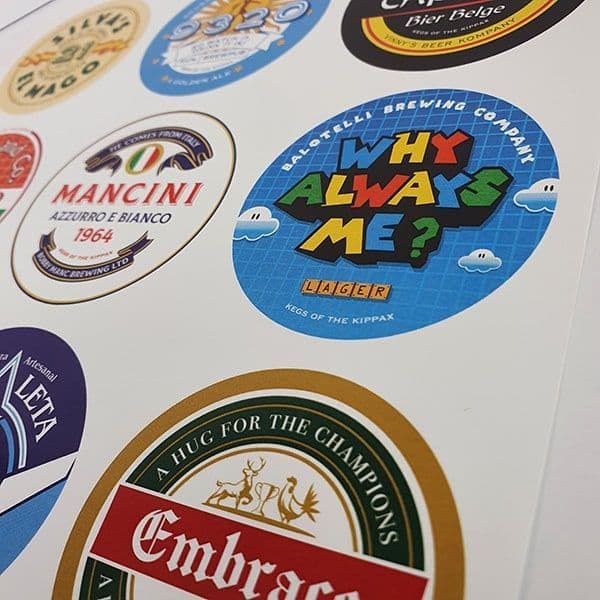 93:20 Edition Beer Mat Print