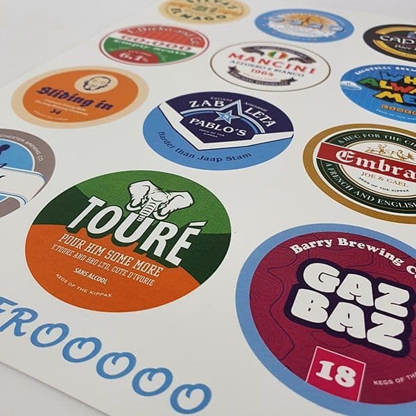 93:20 Edition Beer Mat Print