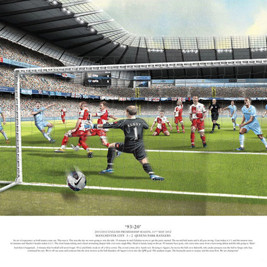 "93:20" - Sergio Aguero goal