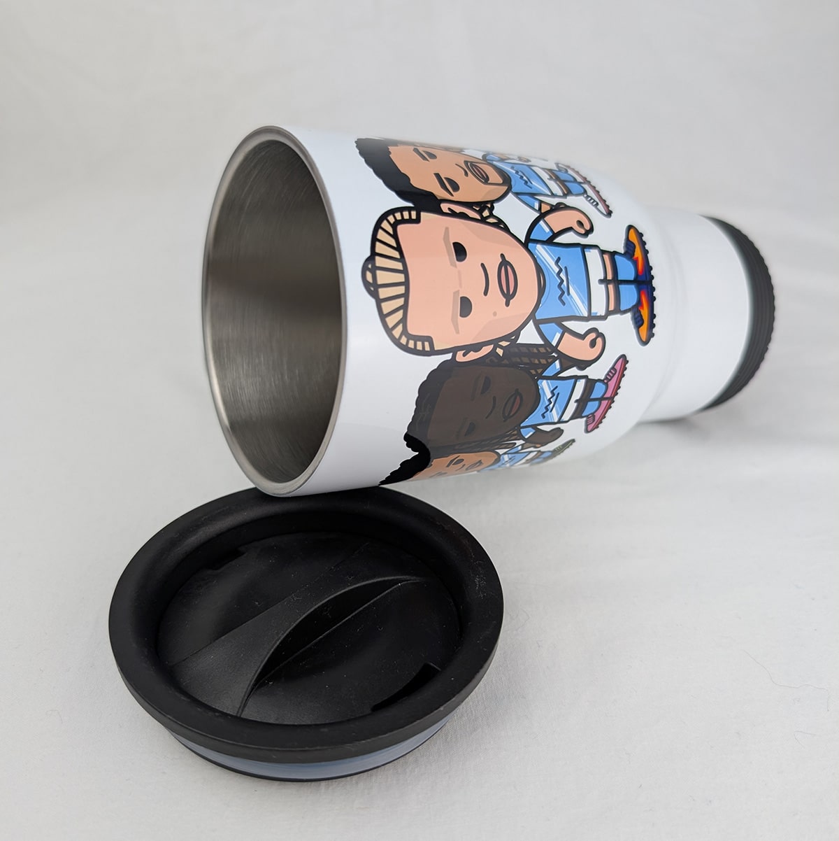 City Attack With Haaland Thermal Travel Mug
