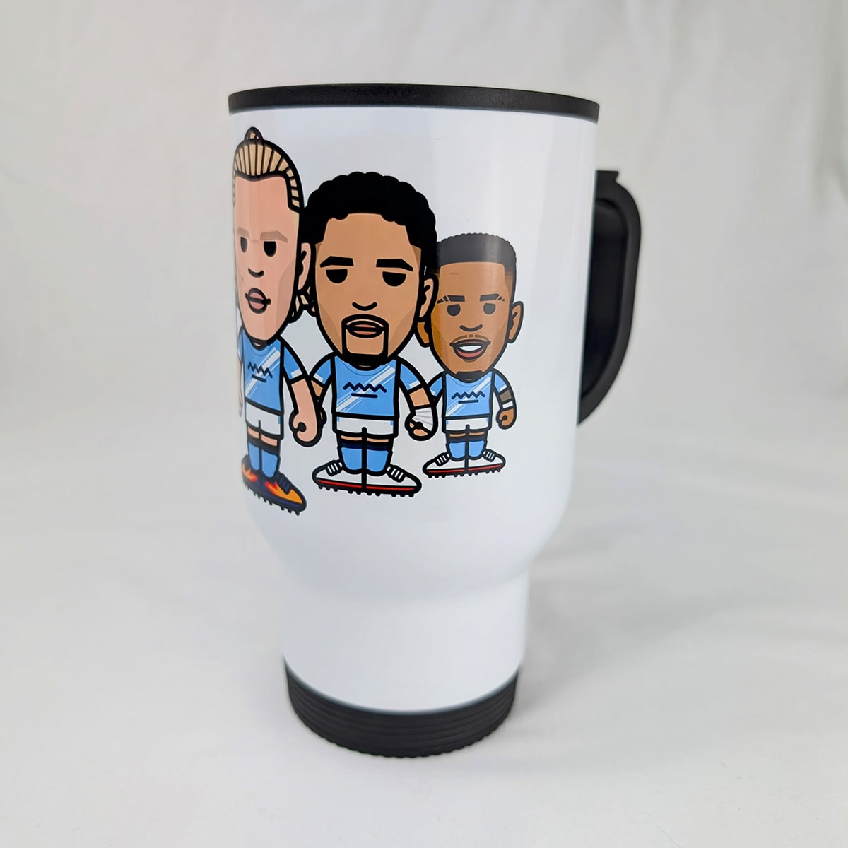 City Attack With Haaland Thermal Travel Mug