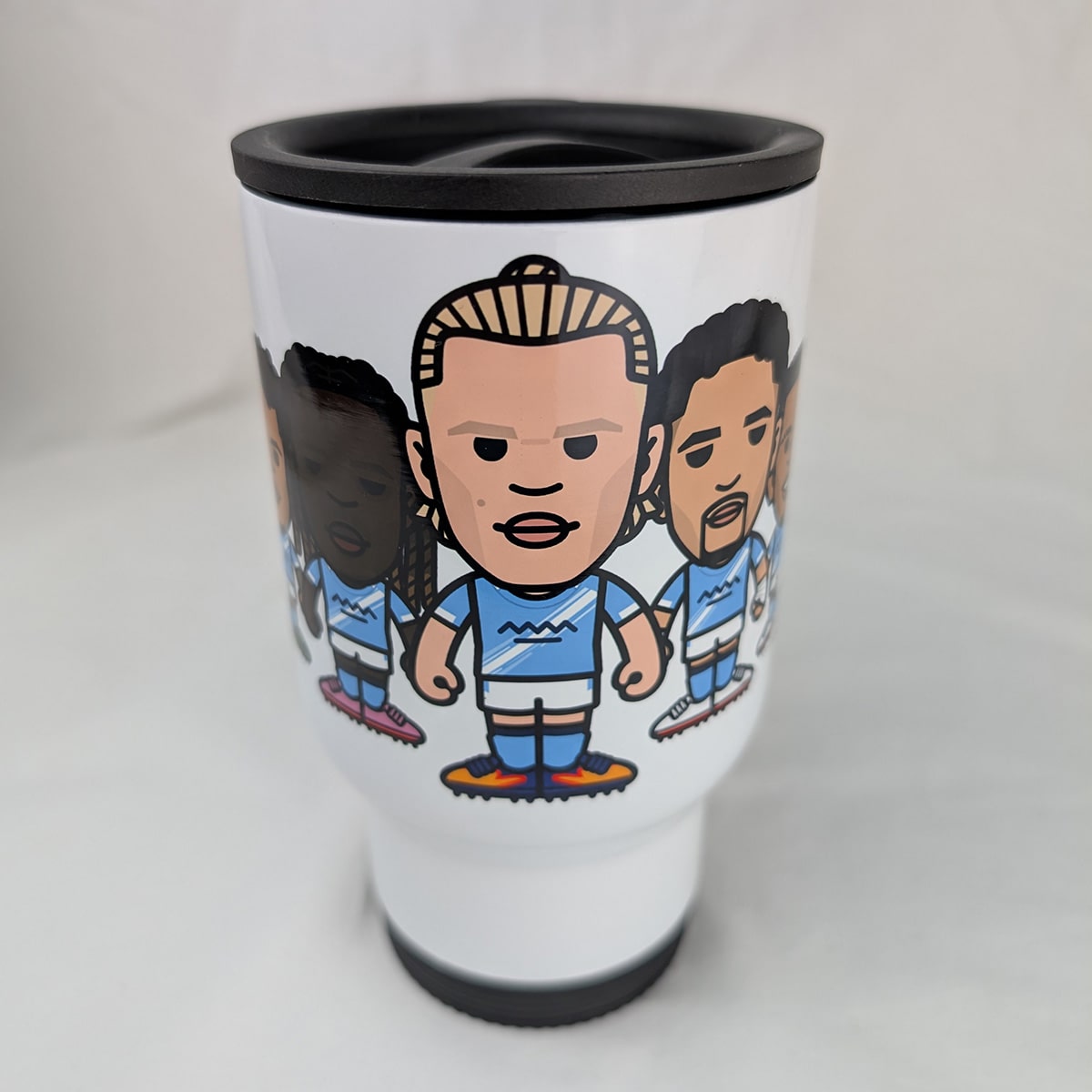 City Attack With Haaland Thermal Travel Mug