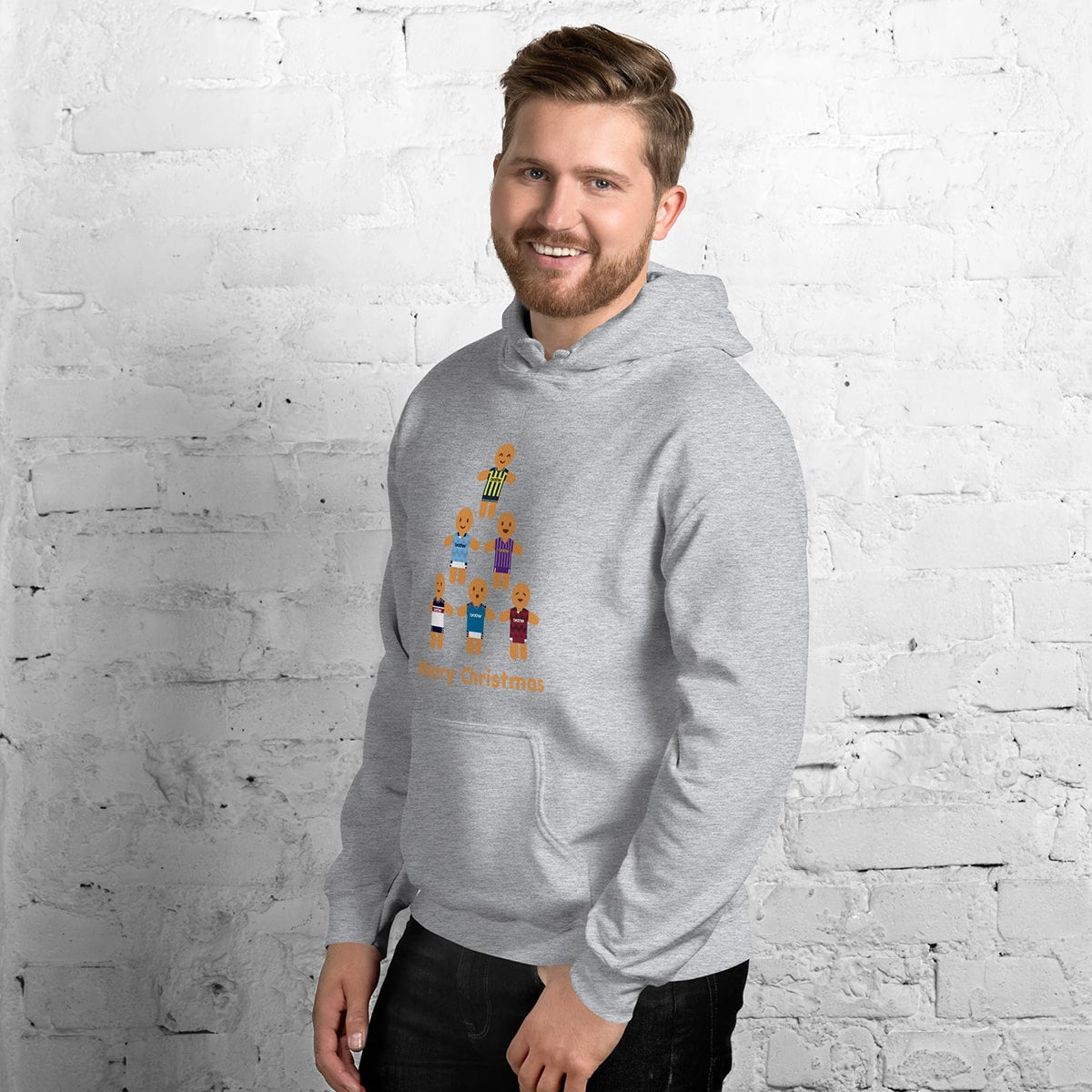 Gingerbread City Kits Christmas Hoodie