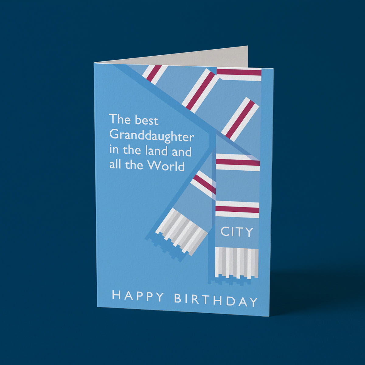 Best Granddaughter in the Land City Birthday Card