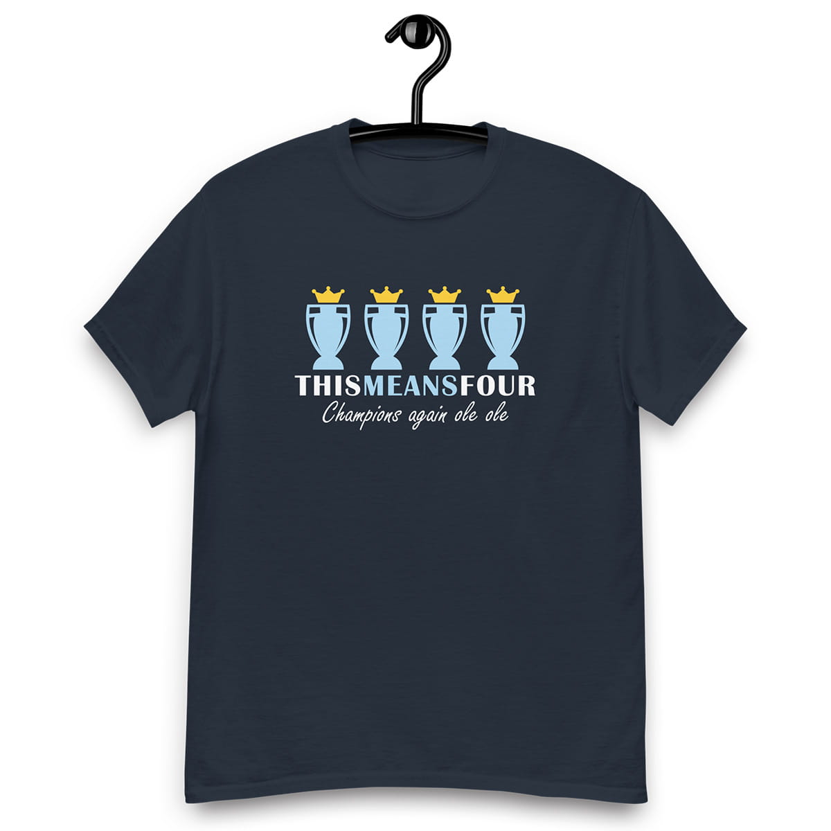 This Means Four T-shirt Navy