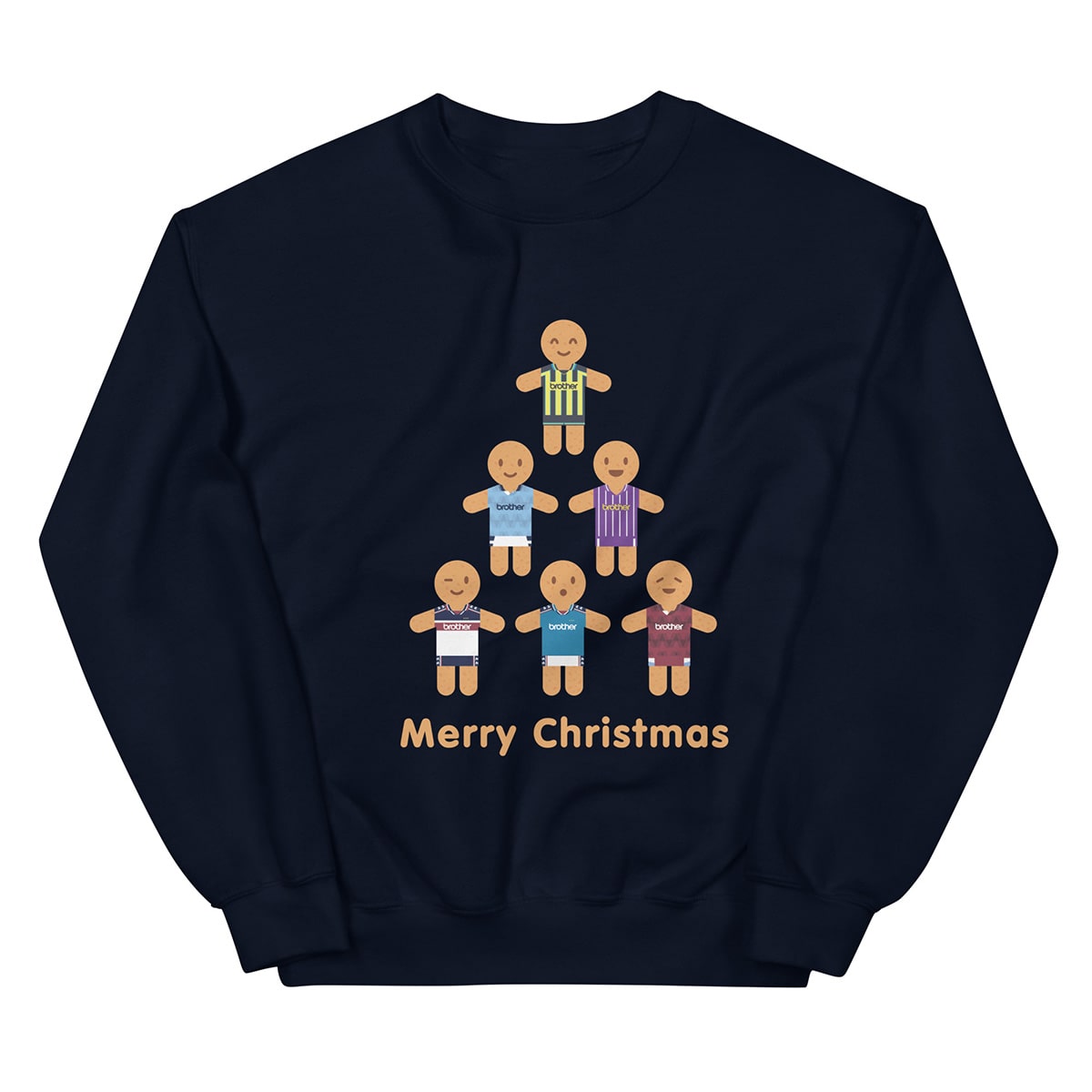 Gingerbread City Kits Christmas Sweatshirt