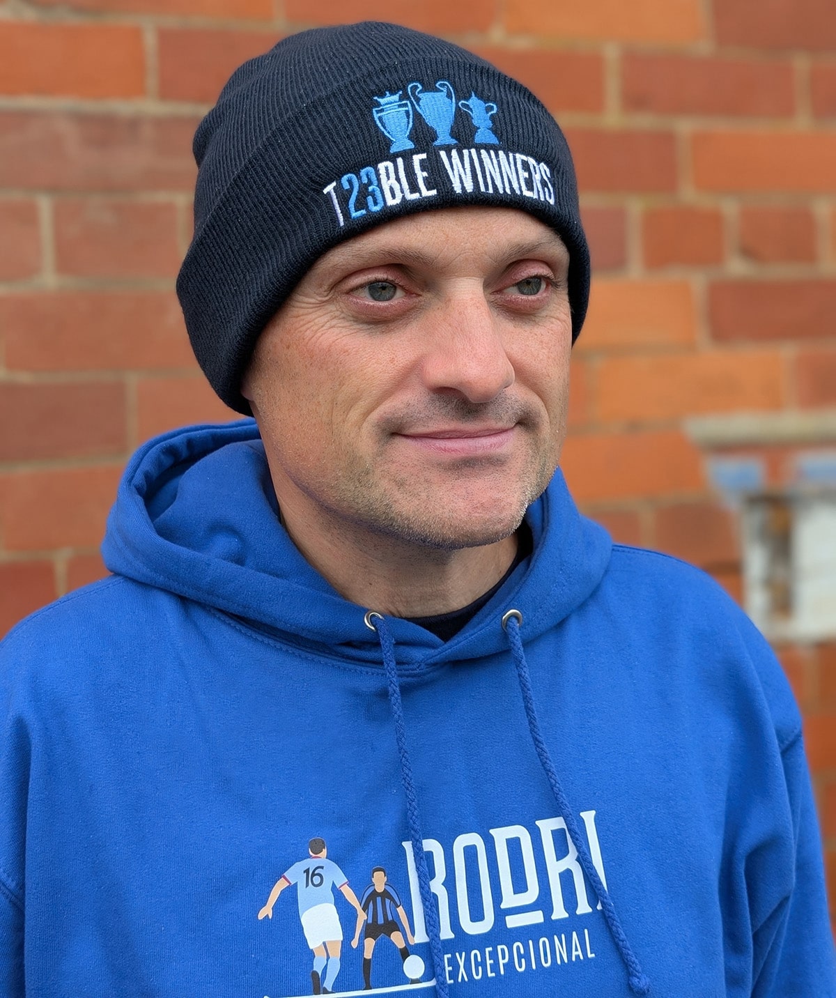 Treble Winners Navy Beanie Hat