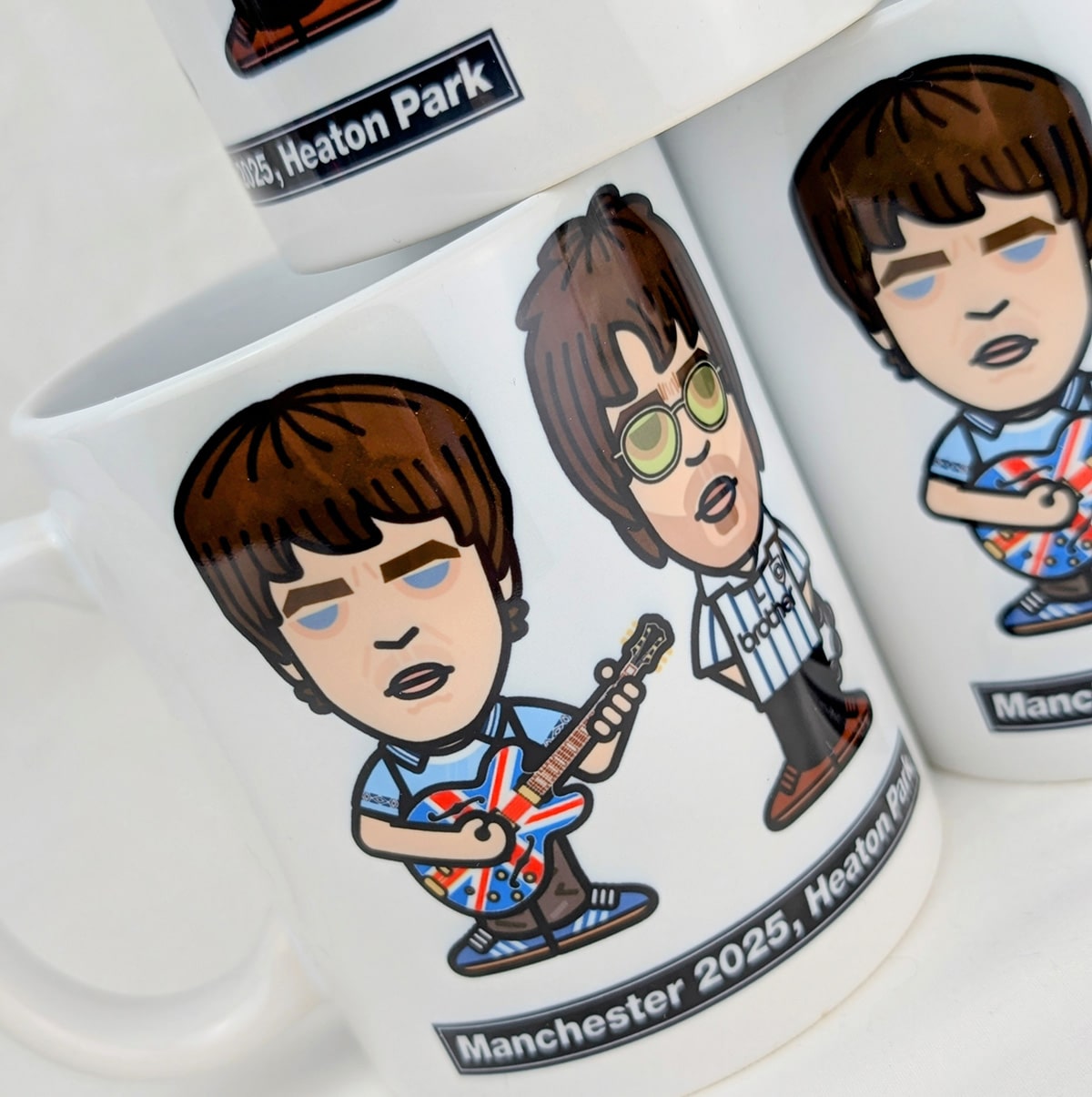 Noel and Liam Manchester Mug