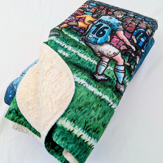 Rodri Istanbul Goal Sherpa Blanket