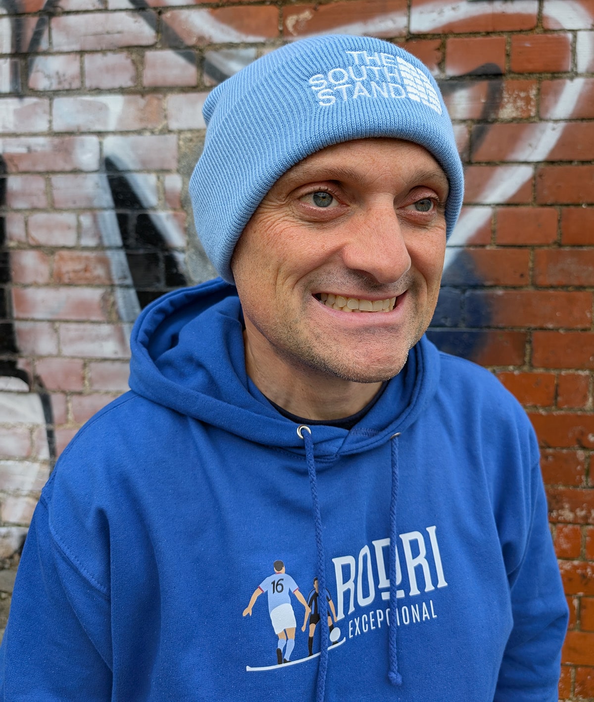 South Stand Sky Blue Beanie Hat