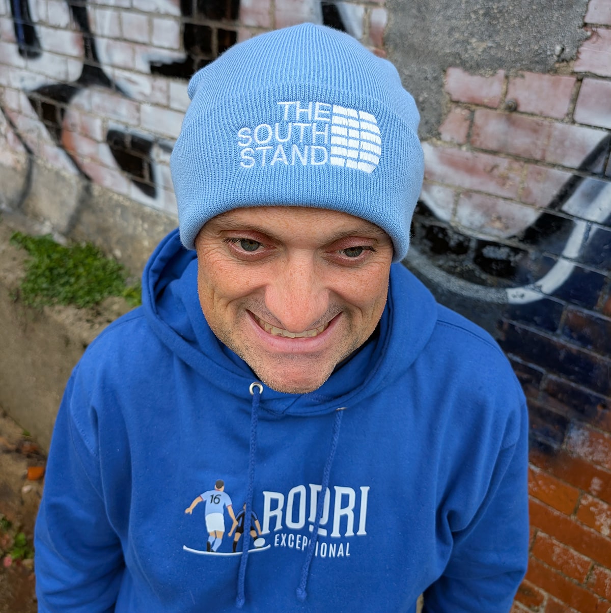 South Stand Sky Blue Beanie Hat