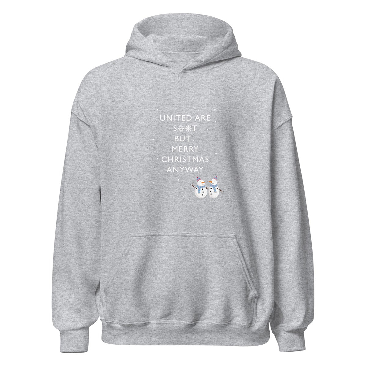 United Are S**t Christmas Hoodie