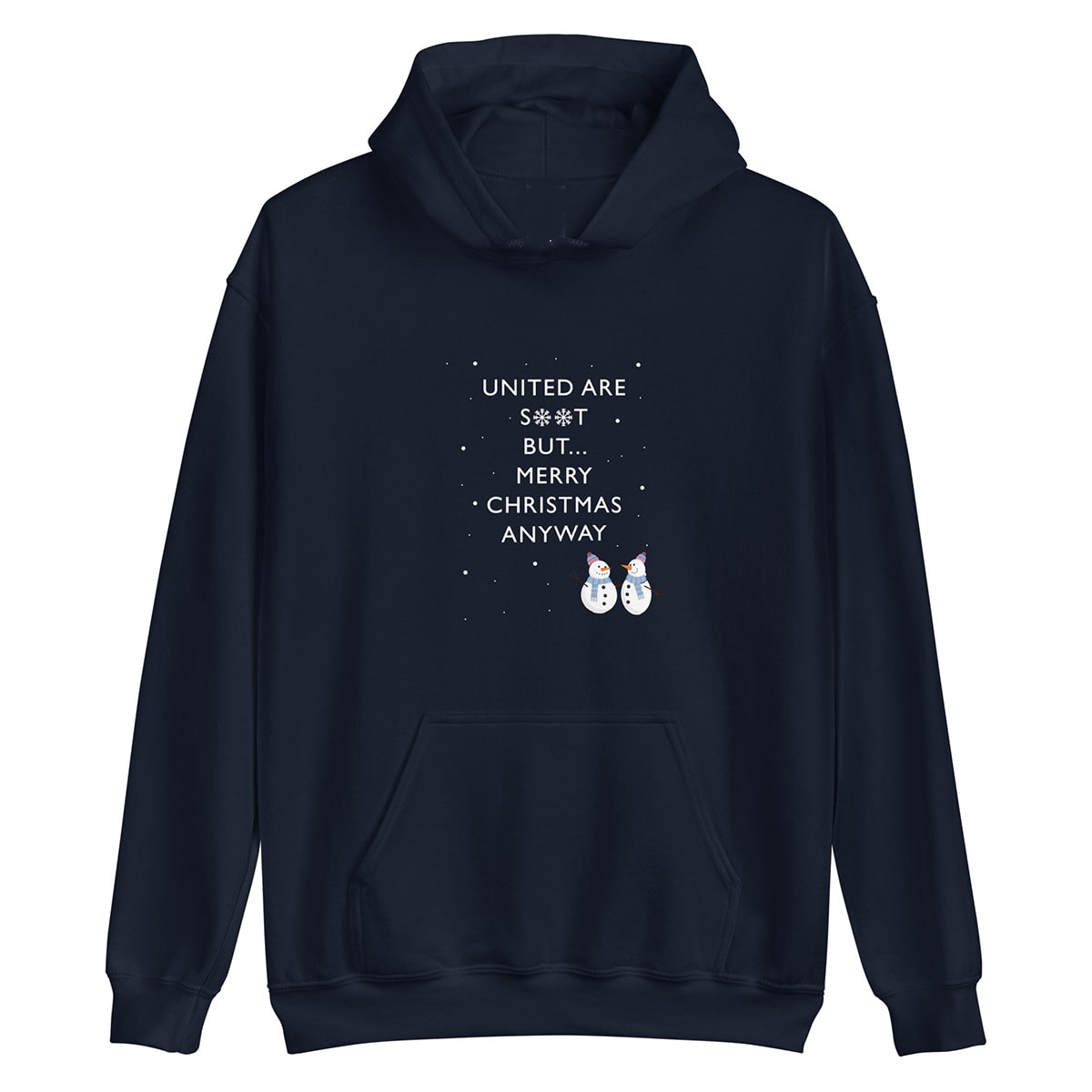 United Are S**t Christmas Hoodie
