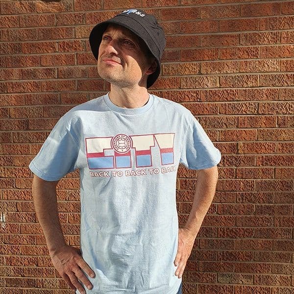 Back To Back Champions Sky Blue T-shirt