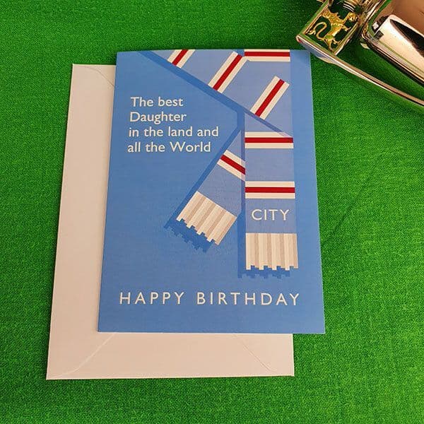 Best Daughter in the Land City Birthday Card