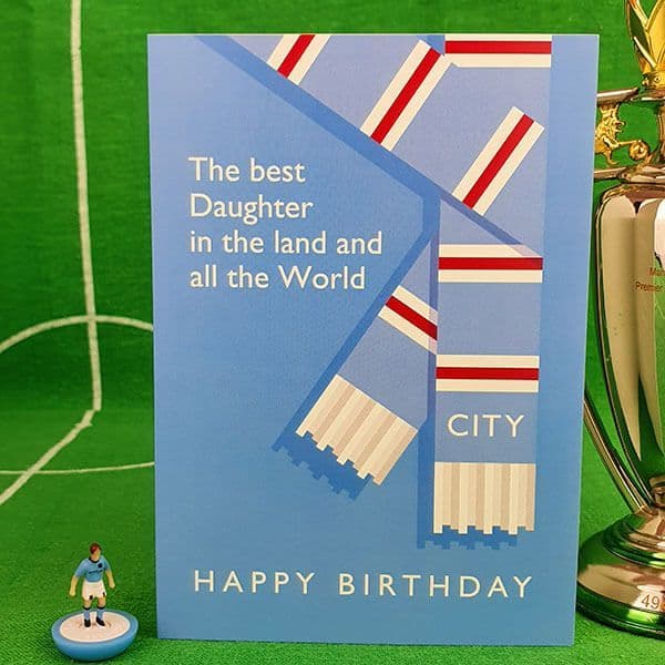 Best Daughter in the Land City Birthday Card