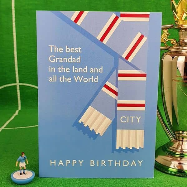 Best Grandad in the Land City Birthday Card