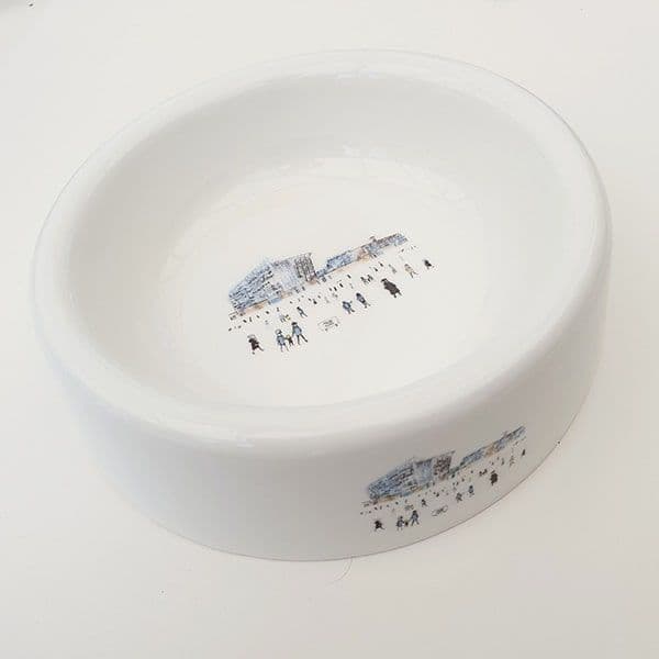 Bone China Maine Road Pet Bowl