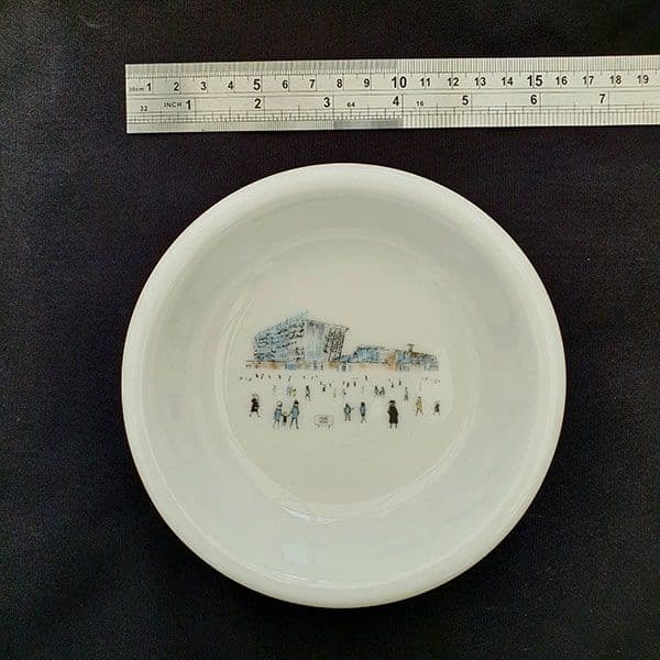 Bone China Maine Road Pet Bowl