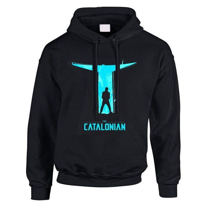 Catalonian Black Hoodie