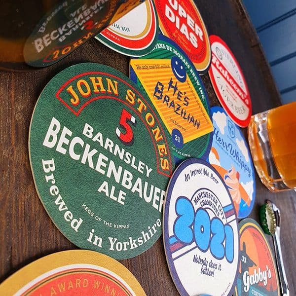 Champions 2021 Edition Beer Mats