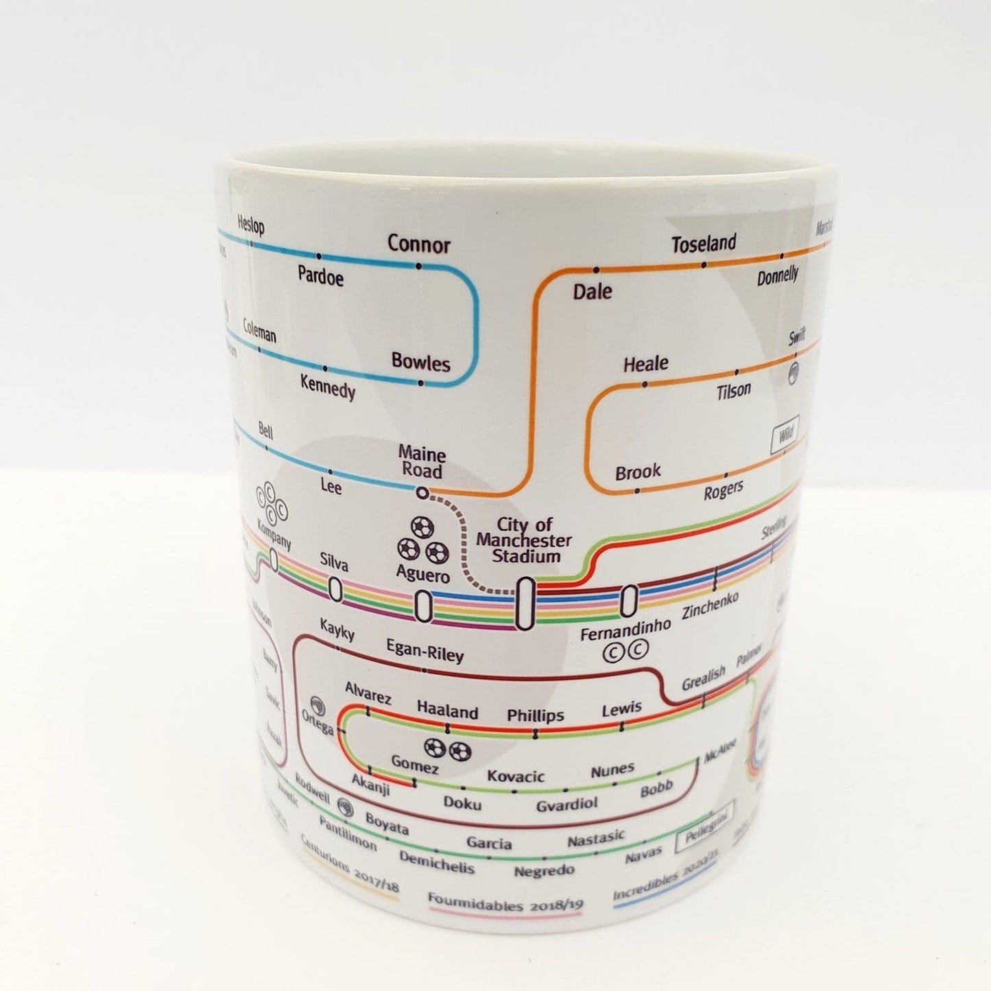 City Champions Map Mug