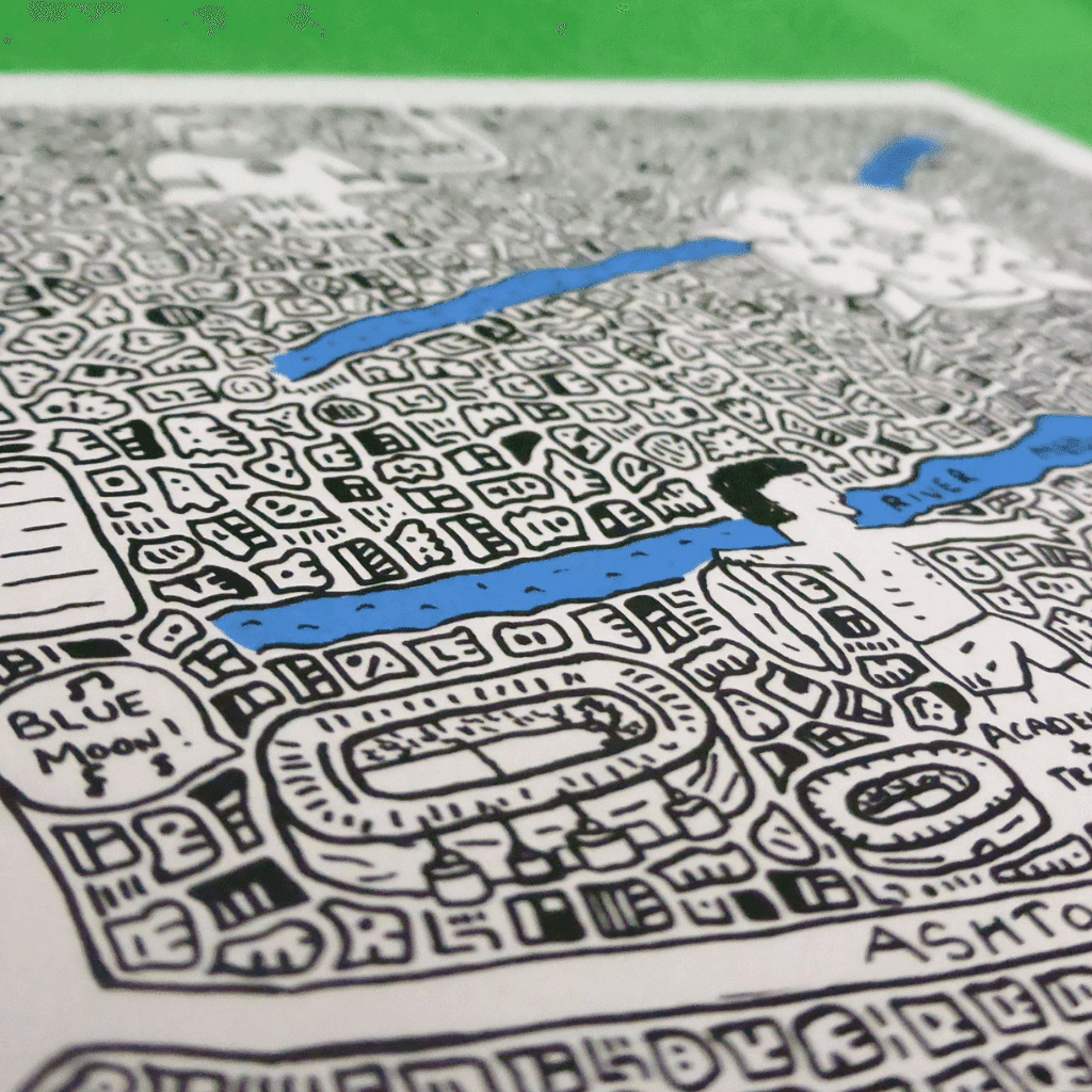 City Doodle Map