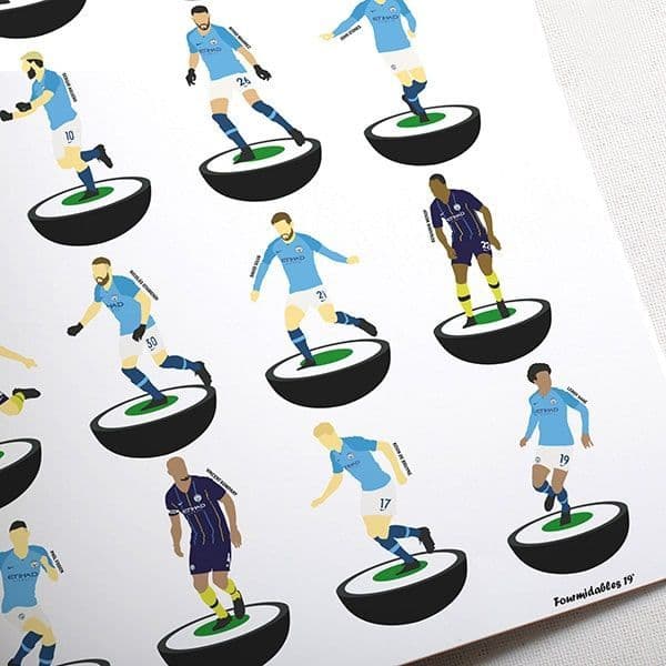 City Fourmidables Print