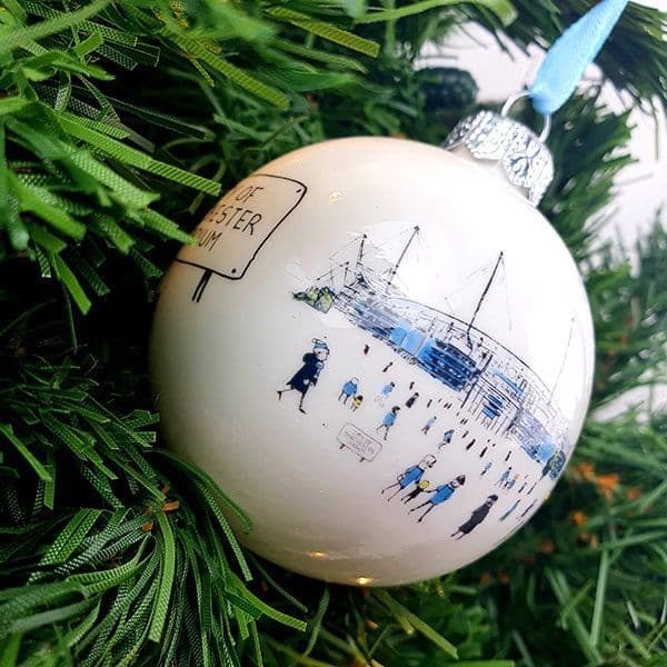 City of Manchester Stadium Christmas Bauble