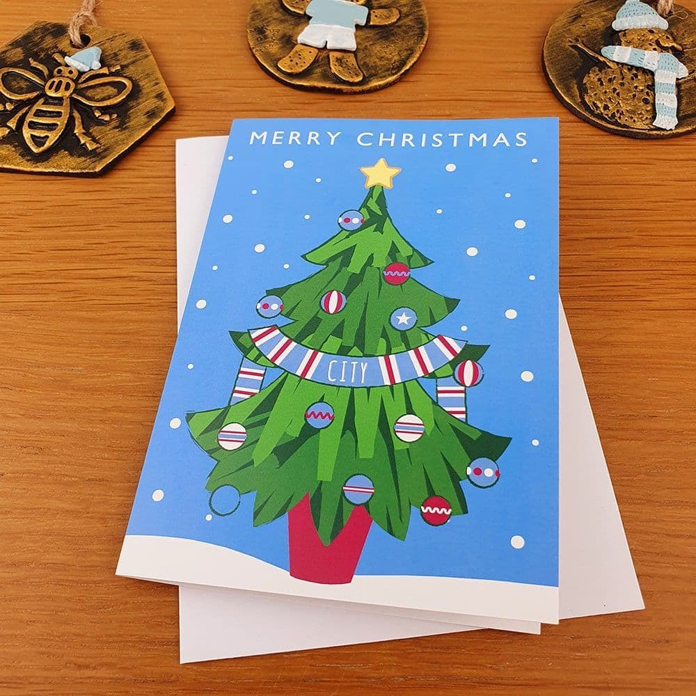 City Tree Christmas Card