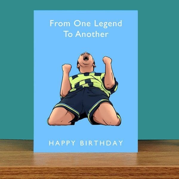 Dickov Legend Birthday Card