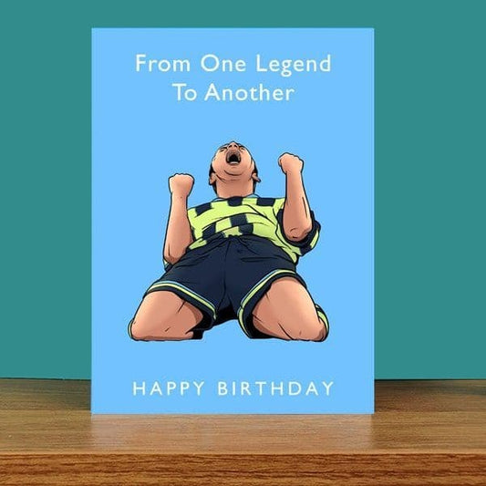Dickov Legend Birthday Card
