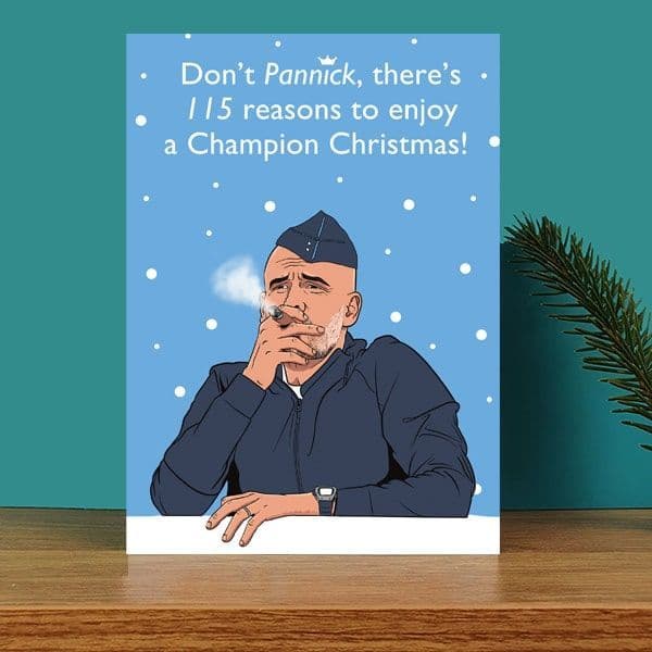 Don't Pannick Christmas Card