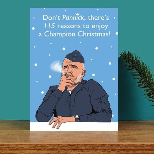 Don't Pannick Christmas Card