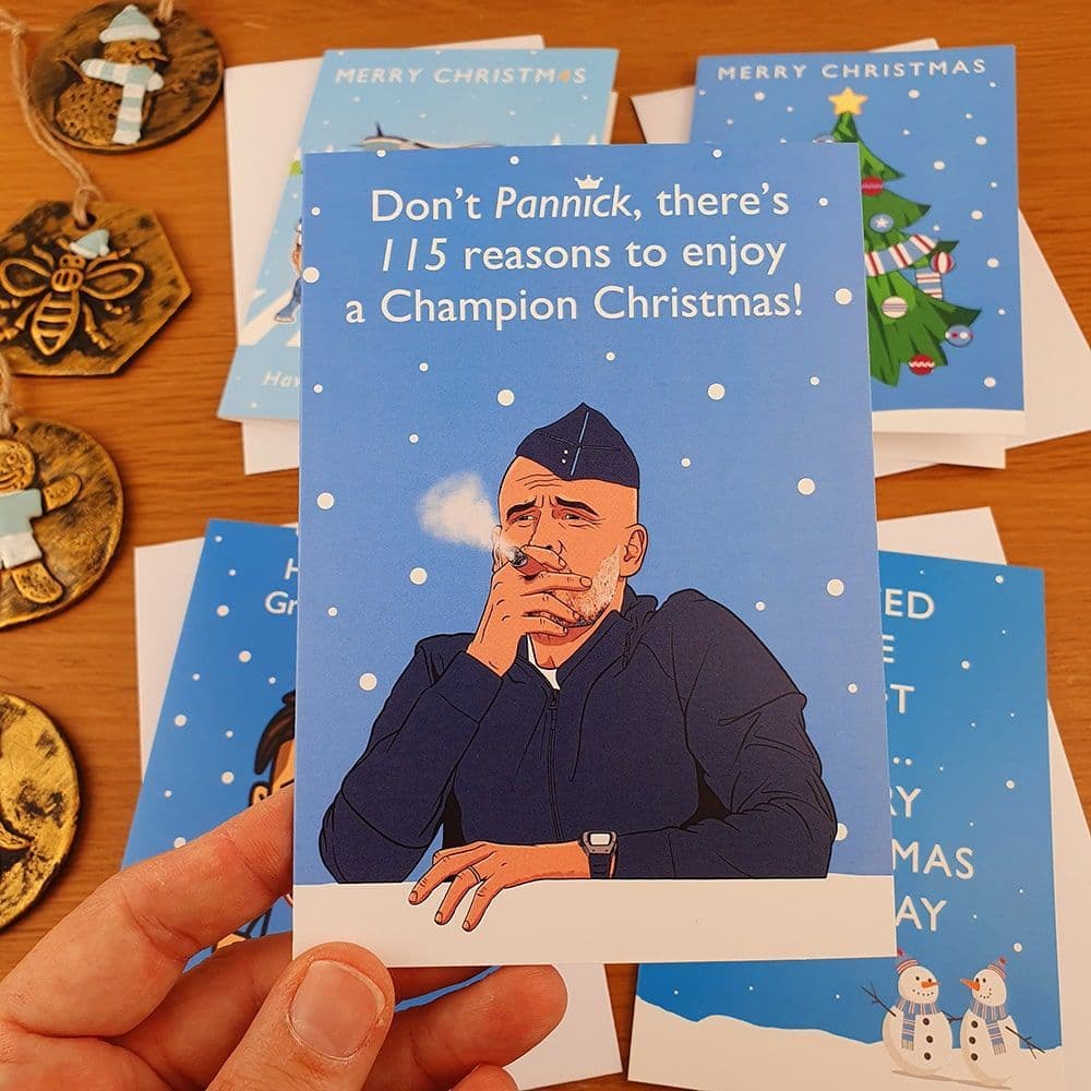 Don't Pannick Christmas Card