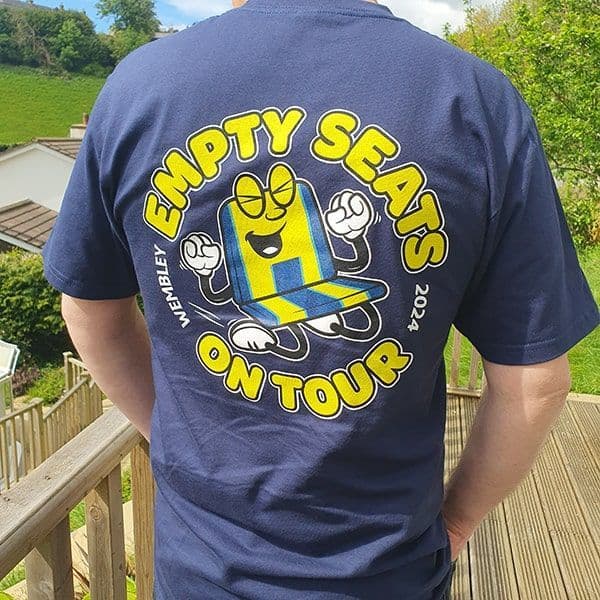 Empty Seats On Tour Navy Wembley T-shirt