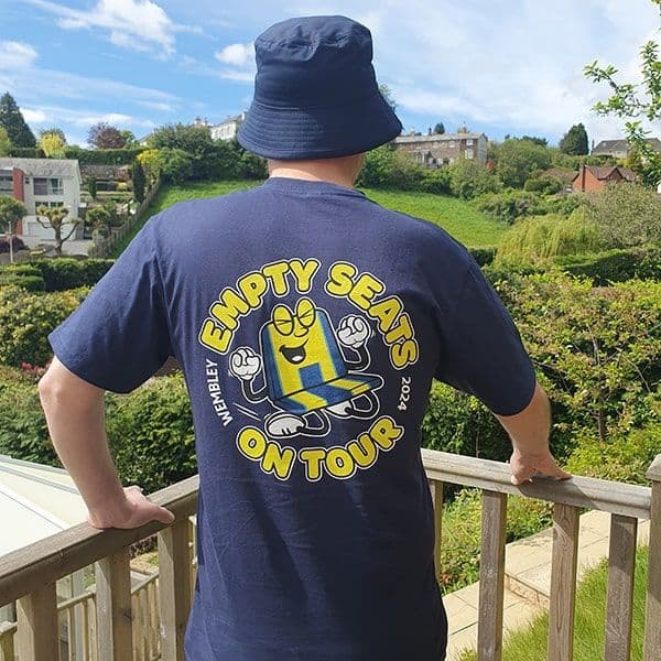 Empty Seats On Tour Navy Wembley T-shirt