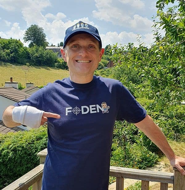 Foden Celebration Navy T-shirt