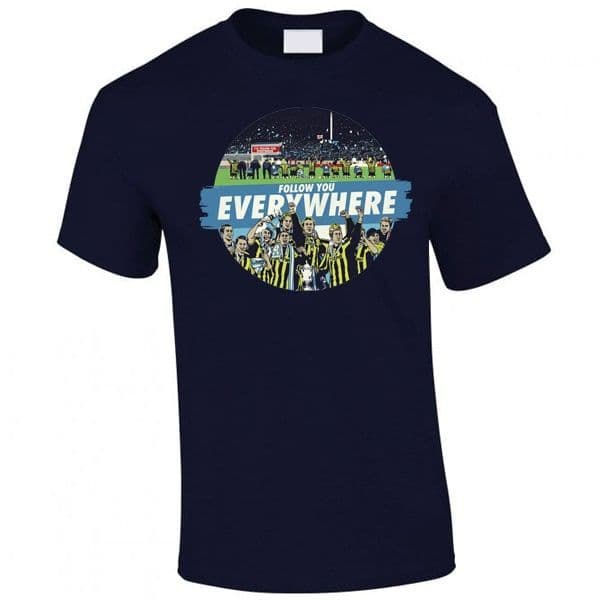 Follow You Everywhere Navy T-shirt