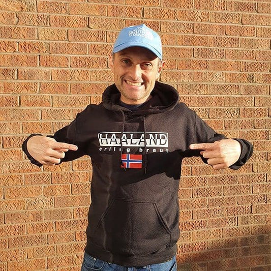 Haaland Black Hoodie