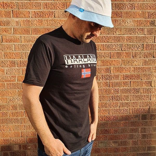 Haaland Black T-shirt