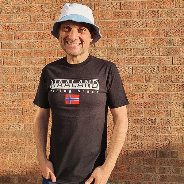 Haaland Black T-shirt