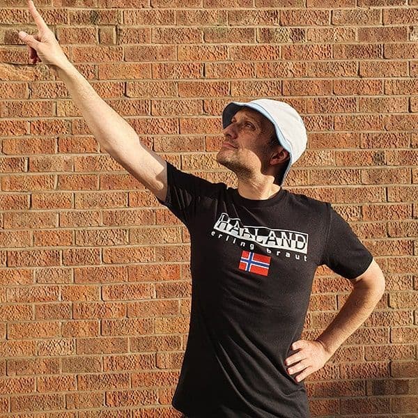 Haaland Black T-shirt