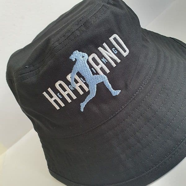 Haaland Celebration Black Bucket Hat