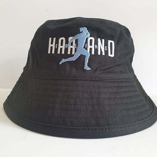 Haaland Celebration Black Bucket Hat