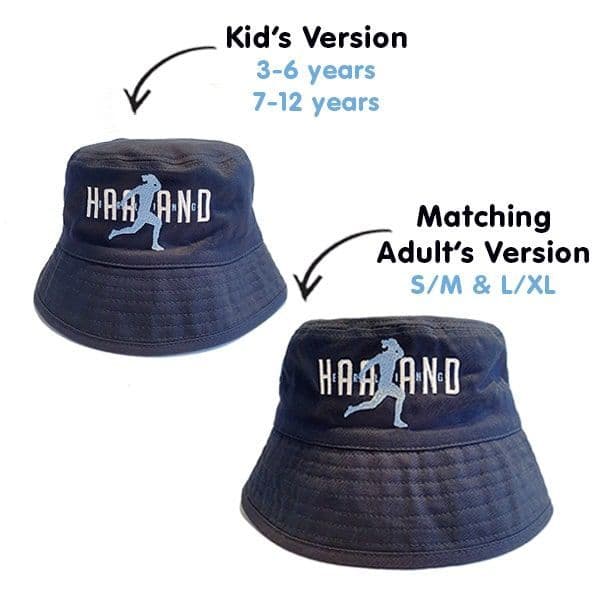 Haaland Celebration Navy Bucket Hat