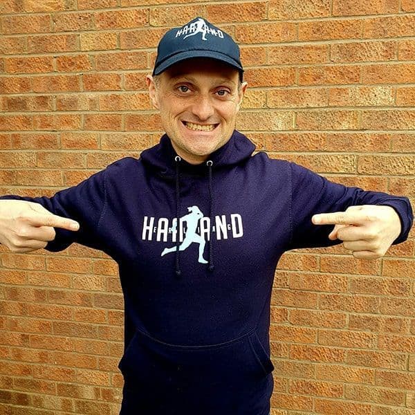 Haaland Celebration Navy Hoodie