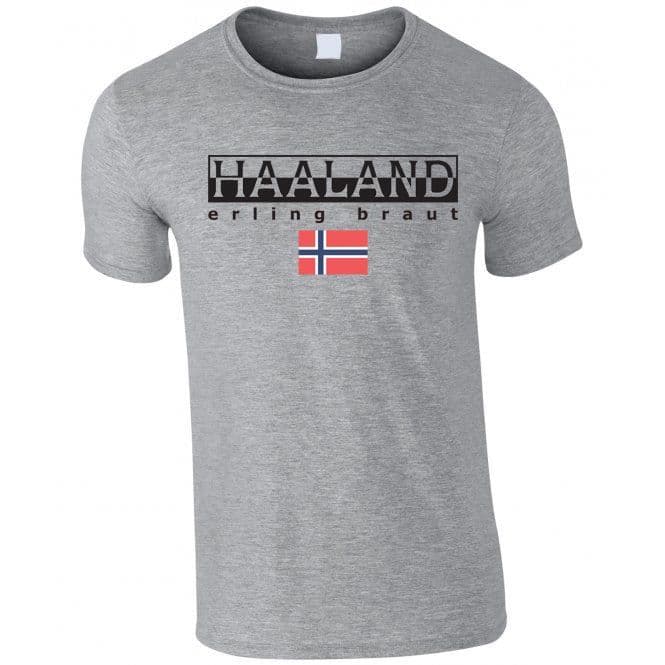 Haaland Grey T-shirt