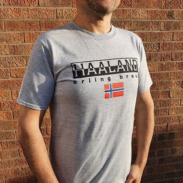 Haaland Grey T-shirt